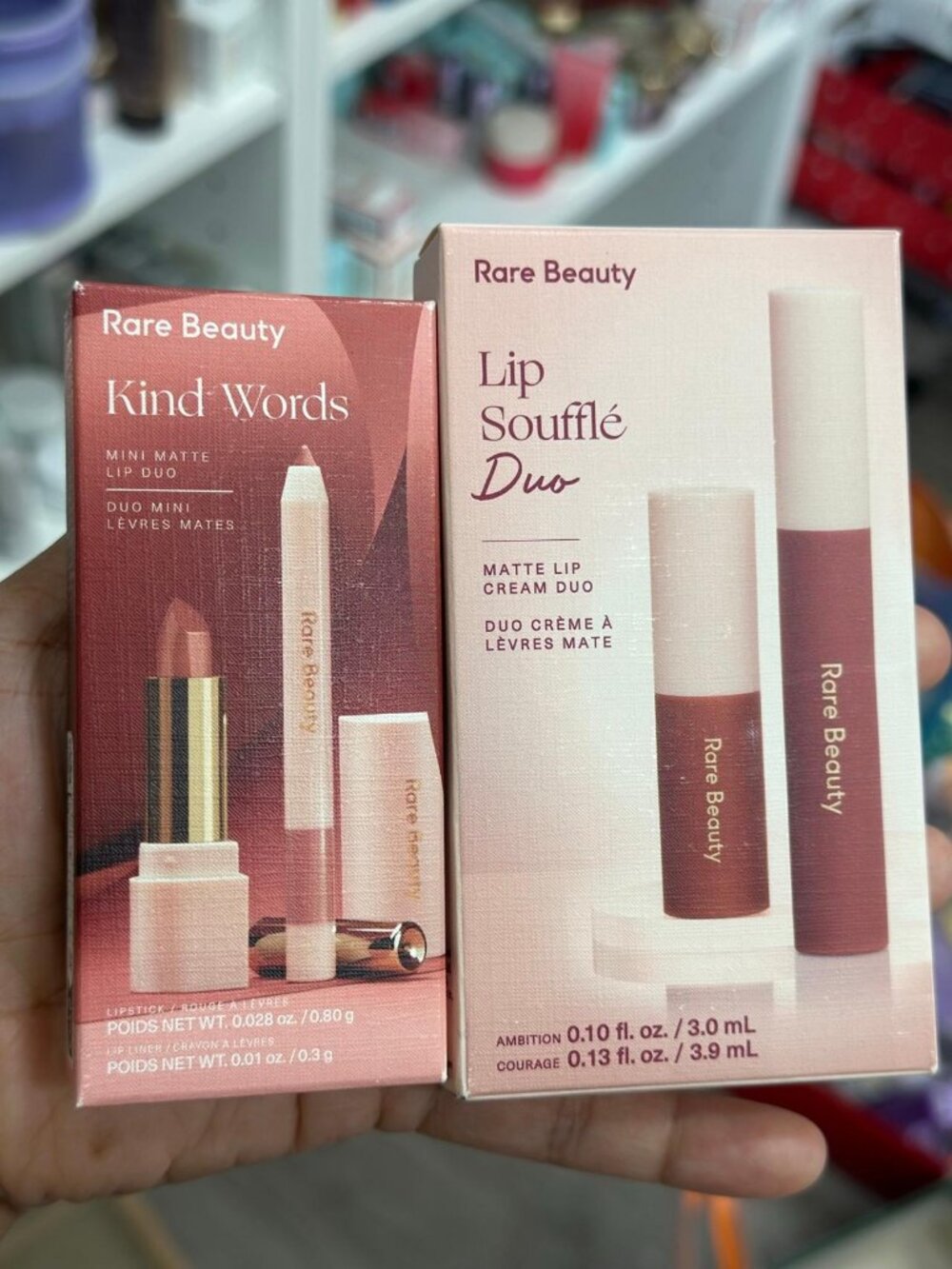 Rare Beauty lip bundle